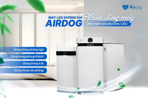Máy lọc không khí Airdog có tốt không? Giá bao nhiêu? Mua ở đâu chính hãng?
